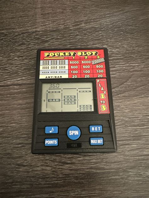 Pocket Slots Electronic Game .
